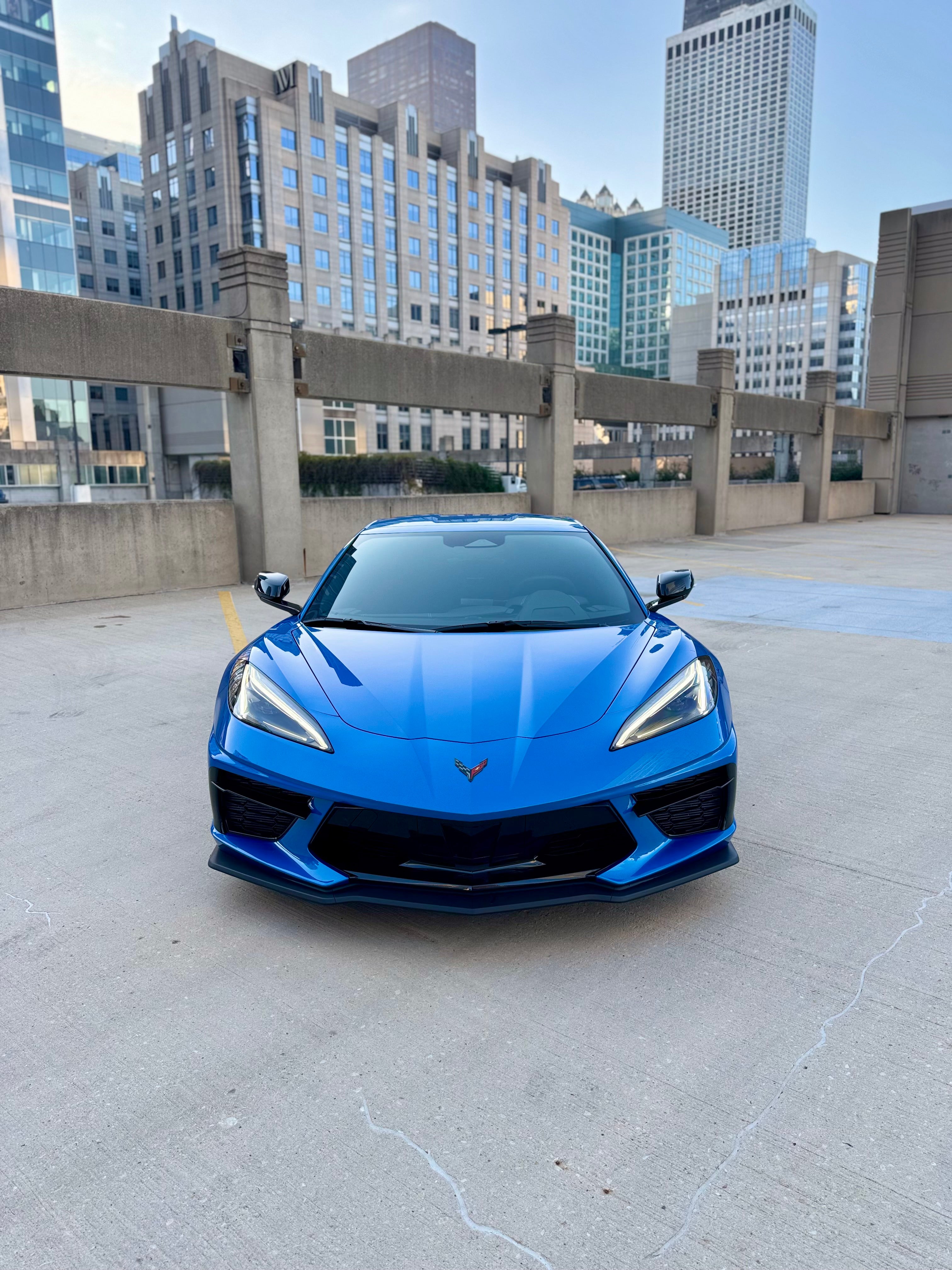 C8 Corvette mid-engine V8 supercar rental Chicago